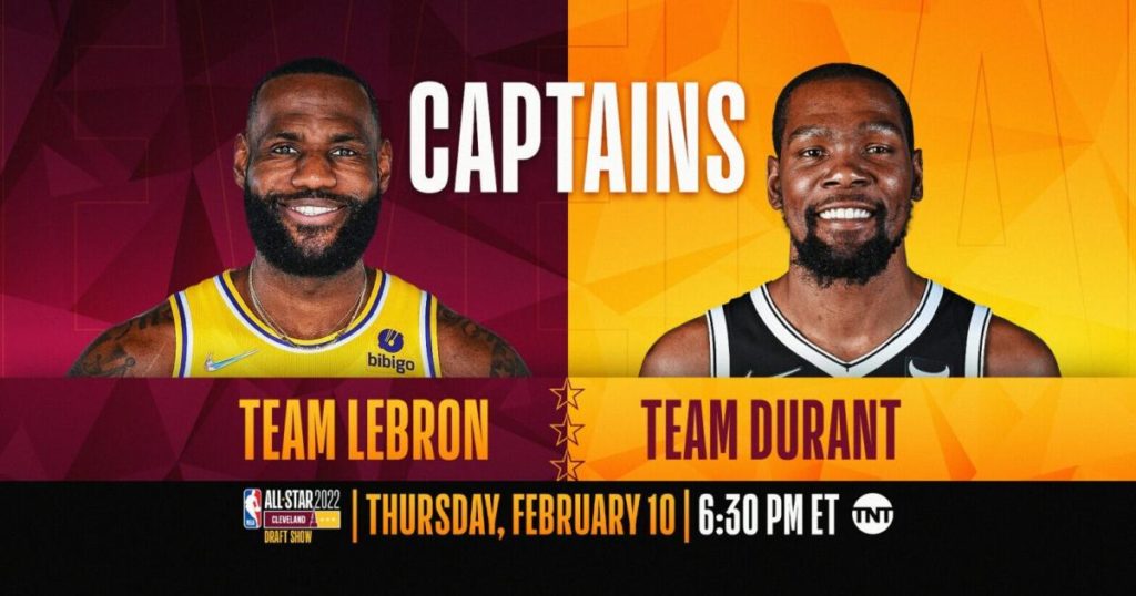 2022 NBA All-Star Draft – Team LeBron vs Team Durant – Inside The NBA