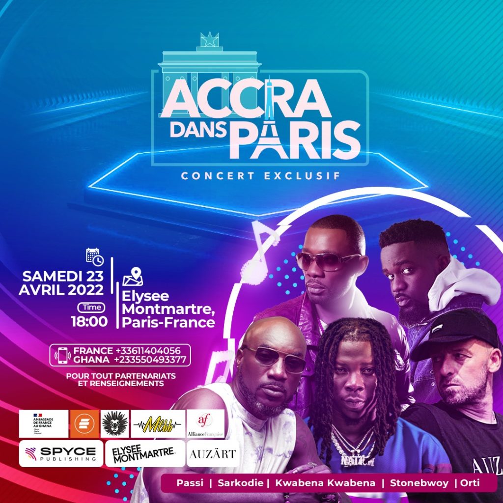 ACCRA DANS PARIS ( Concert Exclusif )