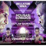 3 MMA : Bellator de retour à l’Accor Arena le 12 mai