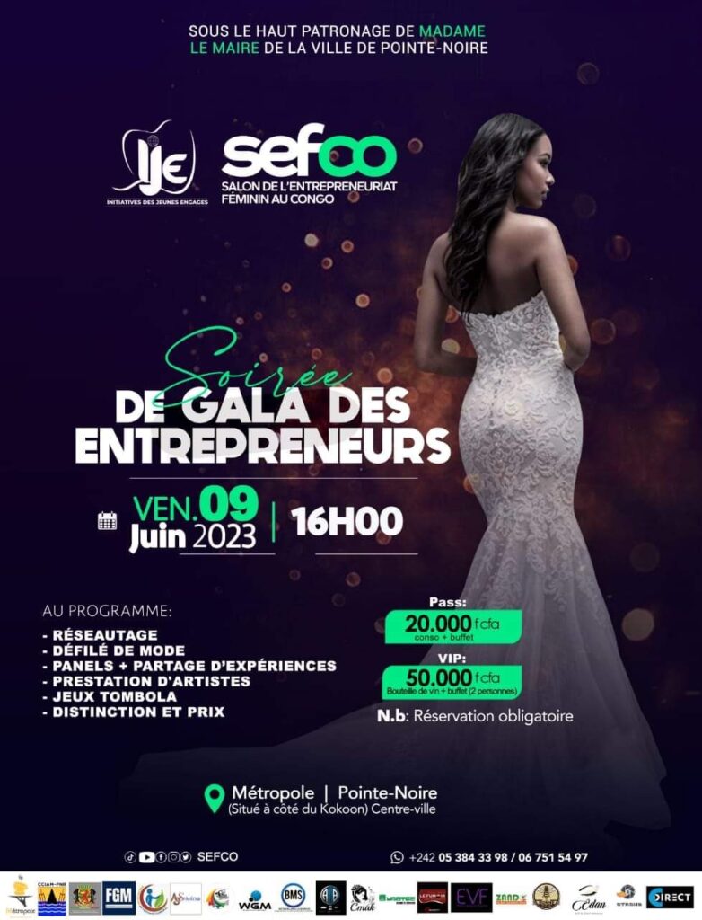 LA SOIREE DE GALA A PONTON AU CONGO.