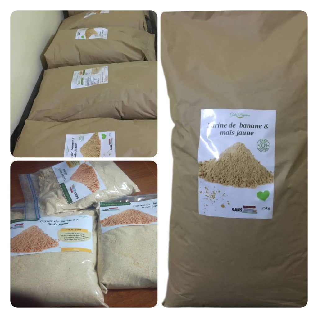 GOLD BANANA, La start up Congolaise qui transforme la banane en farine bio