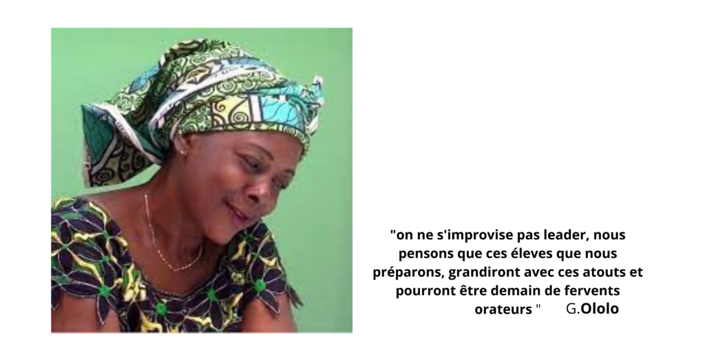 Germaine OLOLO, quand les femmes du secteur culturel manquent de soutien
