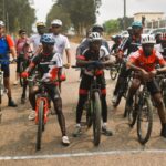 La boucle de Loango : La première édition de la course de VTT.