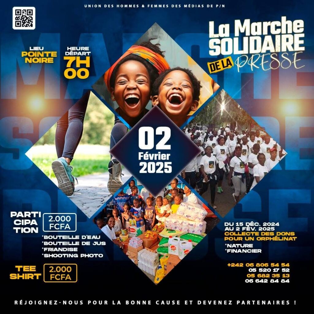 LA MARCHE SOLIDAIRE DE LA PRESSE : UNE PREMIÈRE ÉDITION DÉDIÉE AUX ORPHELINS.
