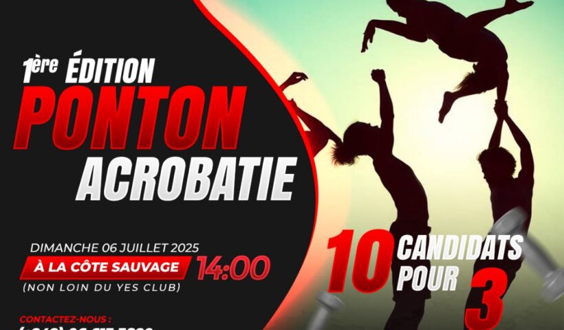 1ère Édition PONTON ACROBATIE